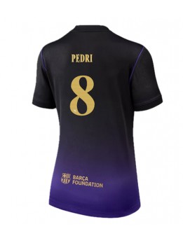 Ženski Nogometna dresi replika Barcelona Pedri Gonzalez #8 Gostujoči 2026-27 Kratek rokav Ženski Nogometna dresi replika Barcelona Pedri Gonzalez #8 Gostujoči 2026-27 Kratek rokav